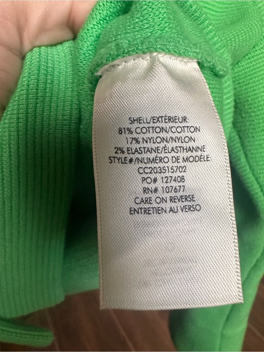 Alice + Olivia Ila Garden Green Collared Knit Jacket M